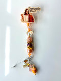 Seriously Bro Beaded Interchangeable Badge Reel