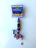 PB&J Beaded Interchangeable Badge Reel