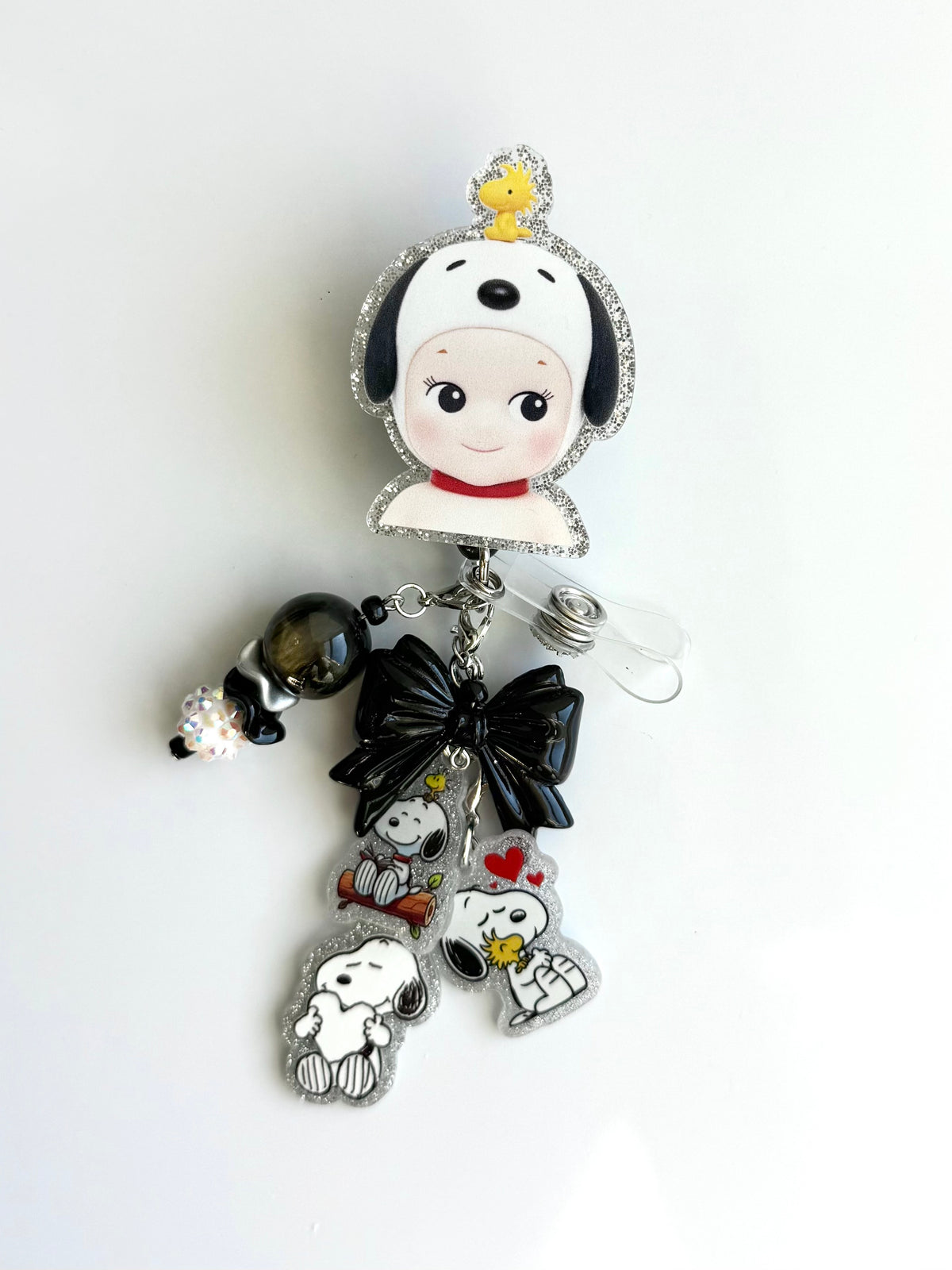 Snoop Angel Baby Charm Interchangeable Badge Reel