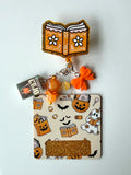 Bookish Halloween Interchangeable Badge Reel Buddy