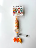 Jesus is my Jam Beaded Interchangeable Badge Reel