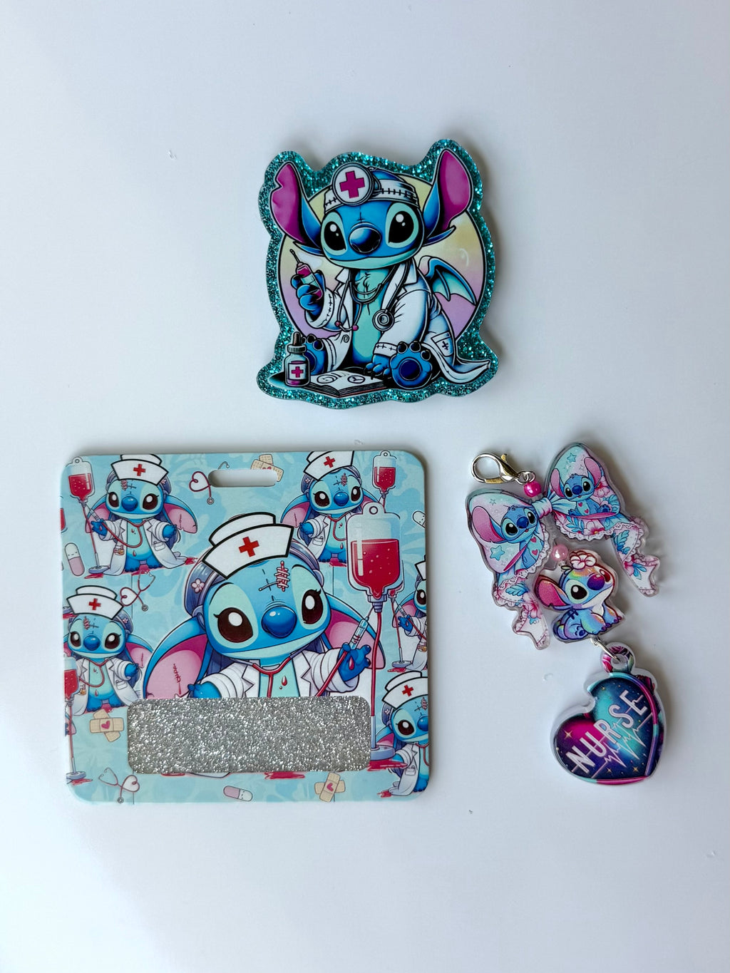 Stitchy Nurse Interchangeable Badge Reel