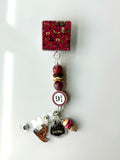 HP Beaded Interchangeable Badge Reel