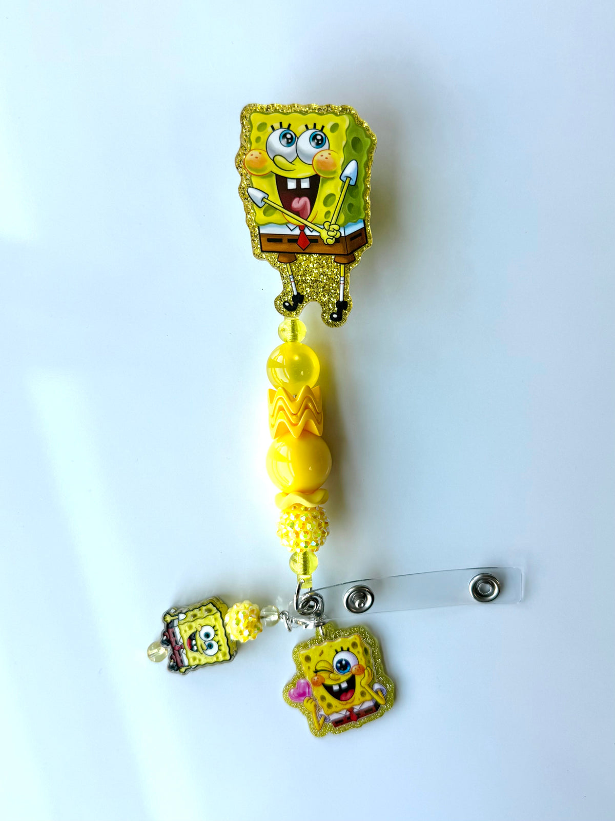 SB Beaded Interchangeable Badge Reel
