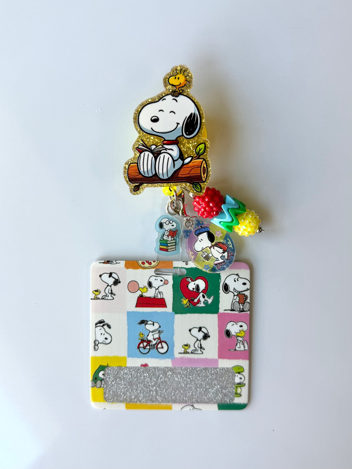 Snoopy & Woods Interchangeable Badge Reel