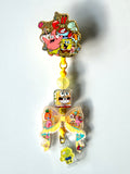 SB Bow Beaded Interchangeable Badge Reel
