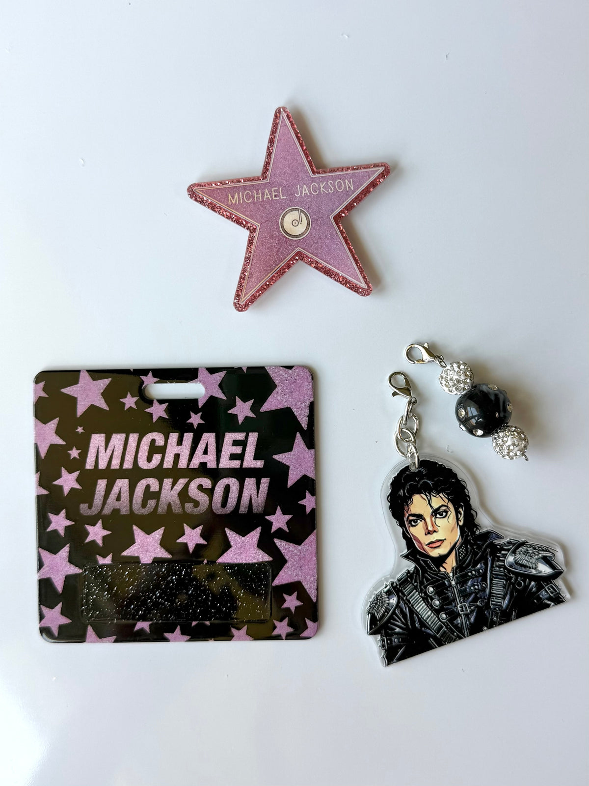 MJ Star Interchangeable Badge Reel