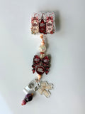Dr. Pepper Beaded Interchangeable Badge Reel