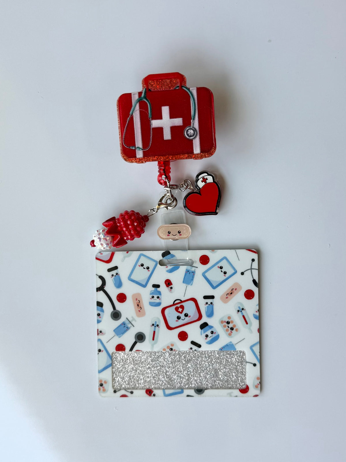 Doctor Bag Interchangeable Badge Reel