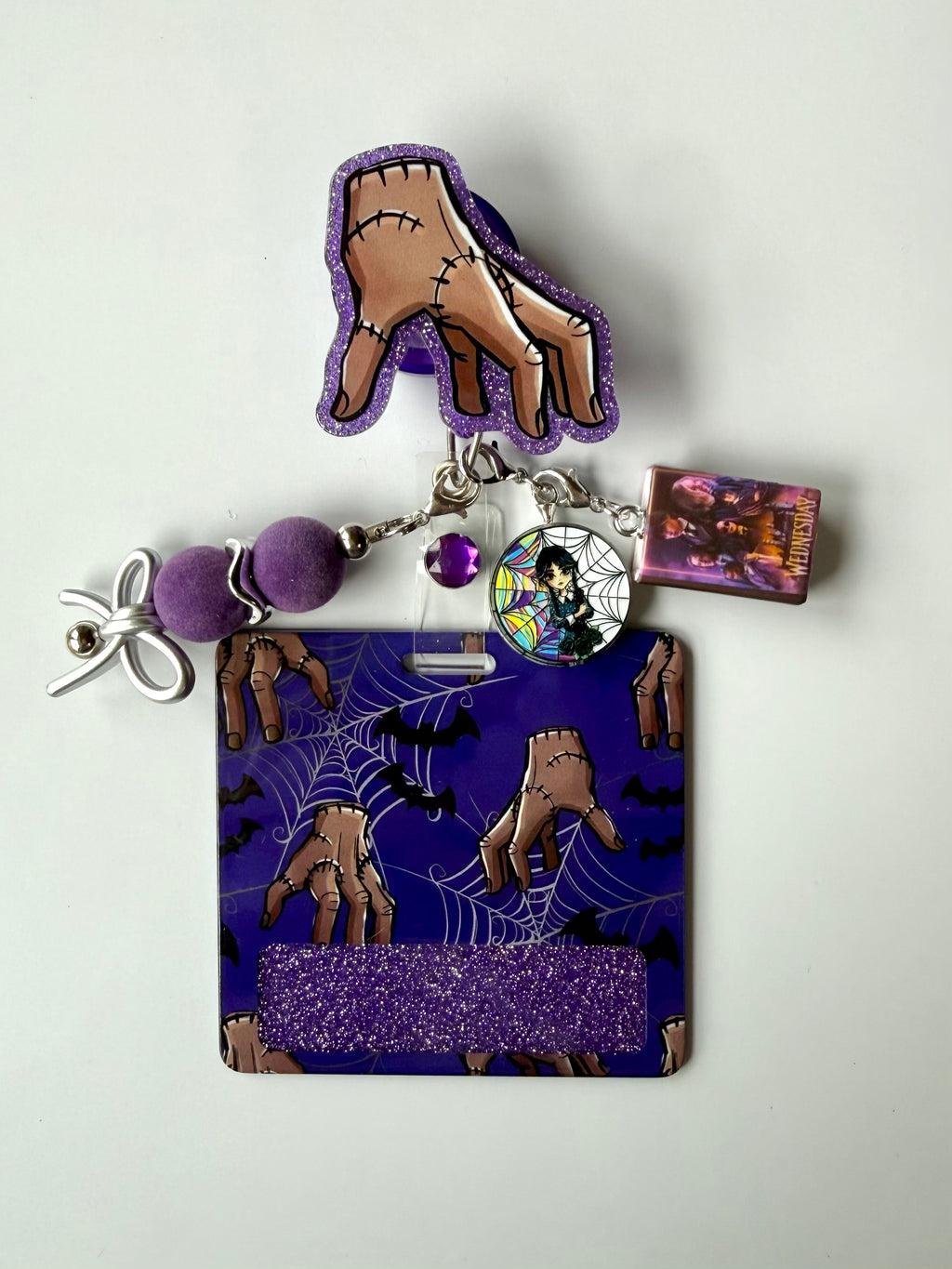 Wednesday Interchangeable Badge Reel Buddy