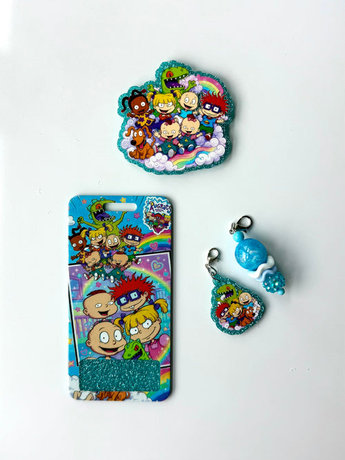 90s Babies Parents Interchangeable Badge Reel Buddy
