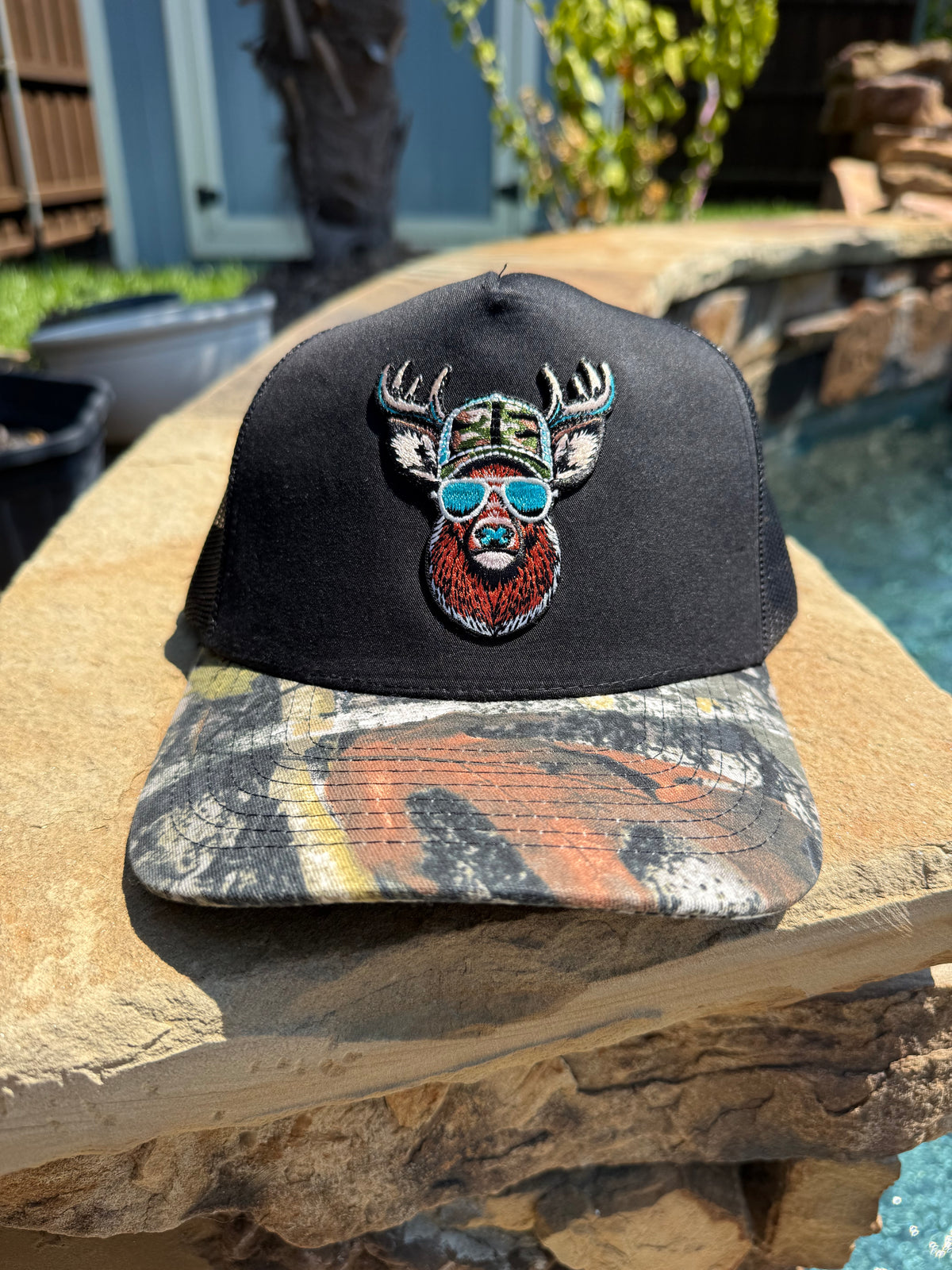 Buck with Sunglasses Cap