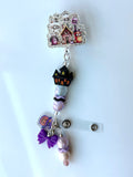 Halloween Beaded Interchangeable Badge Reel