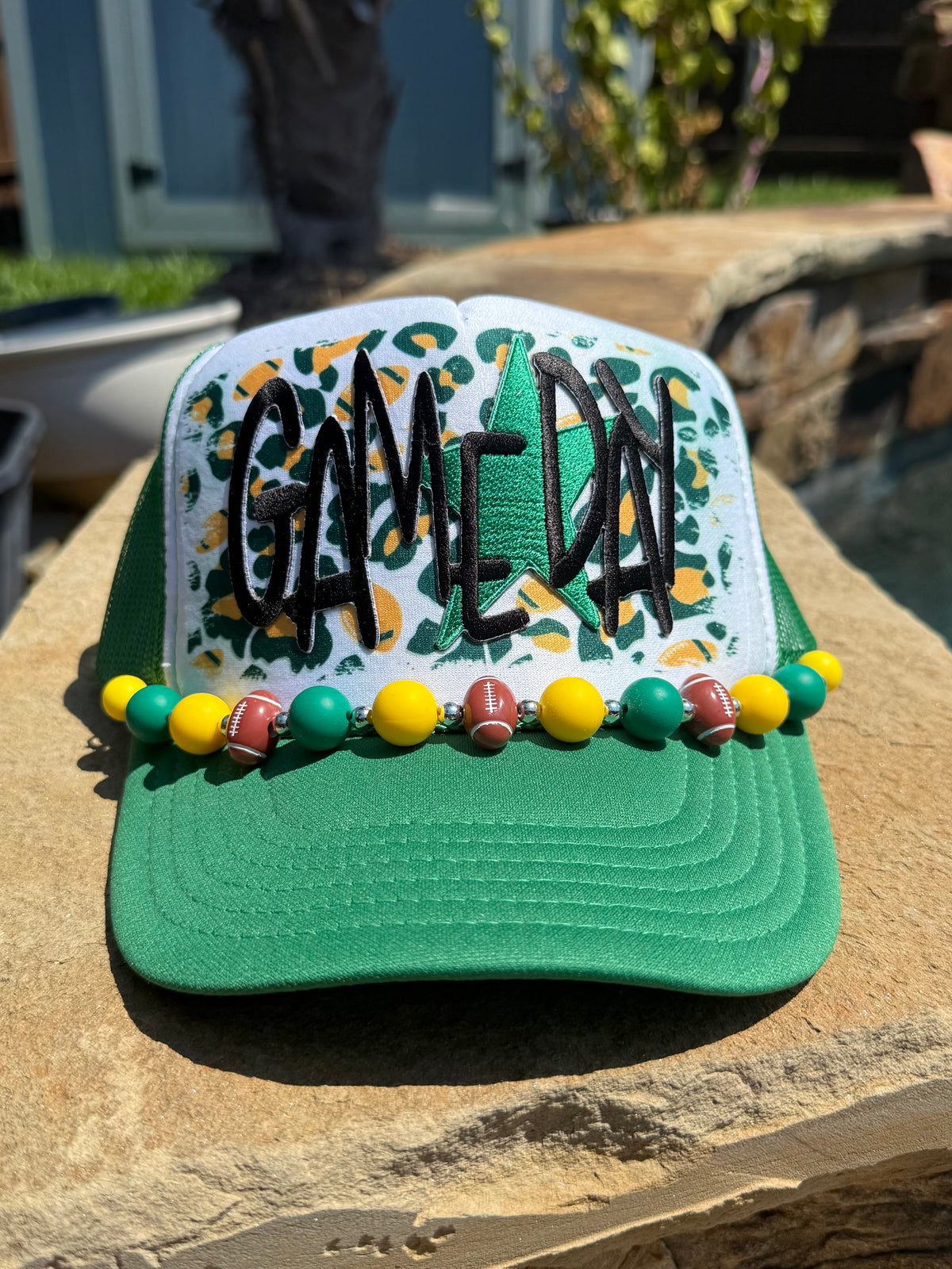 Game Day (Green & Yellow) Cap