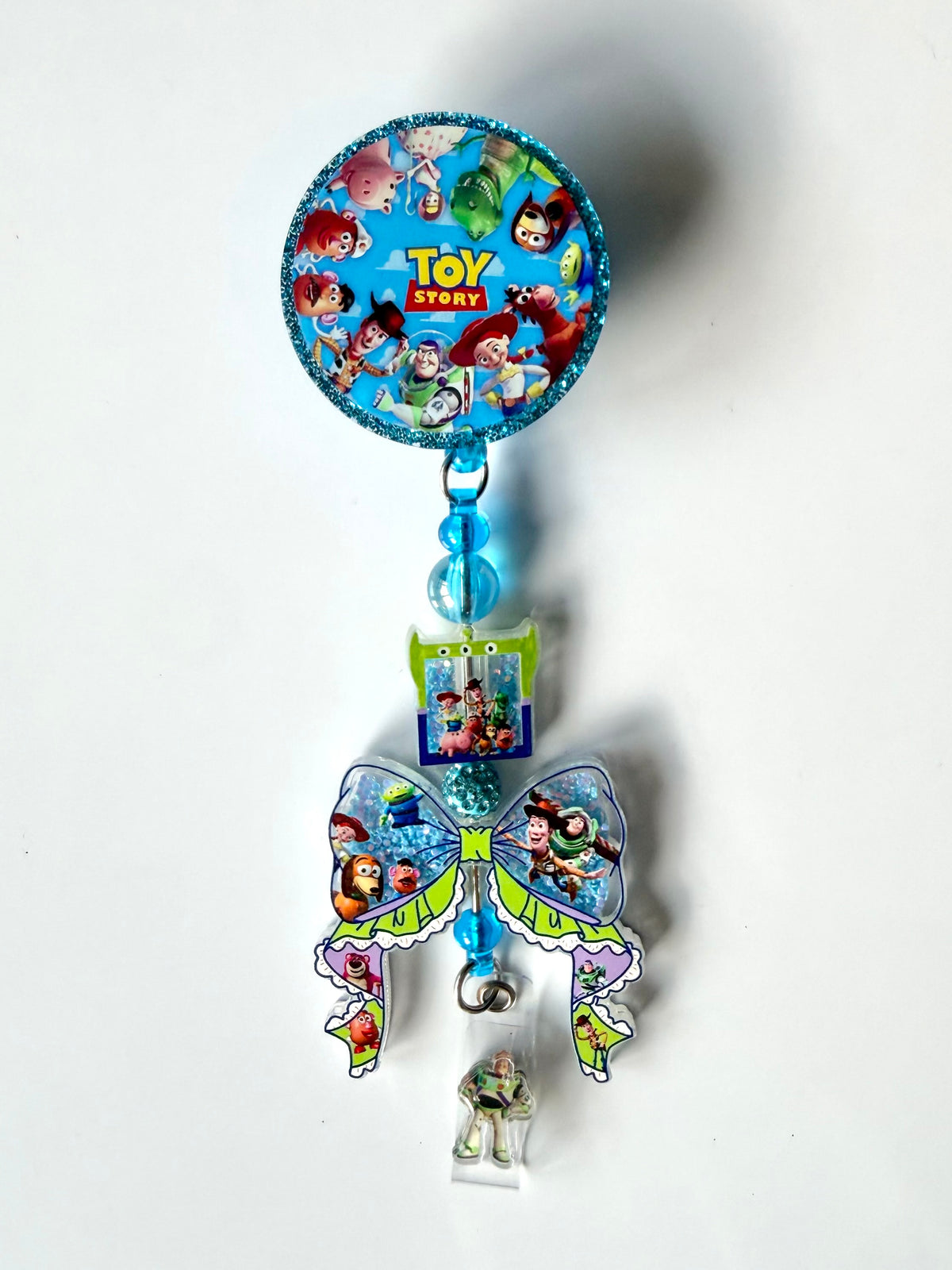 Toy Beaded Interchangeable Badge Reel