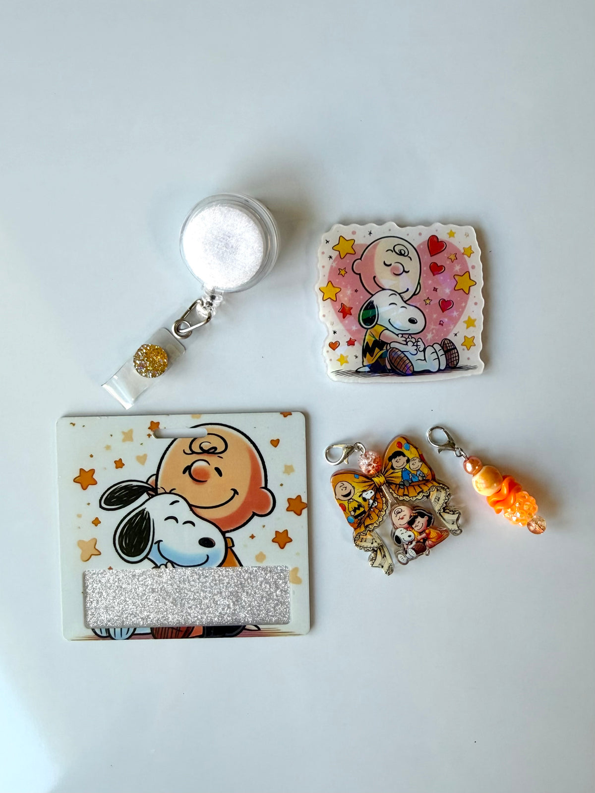Charlie & Snoop Interchangeable Badge Reel