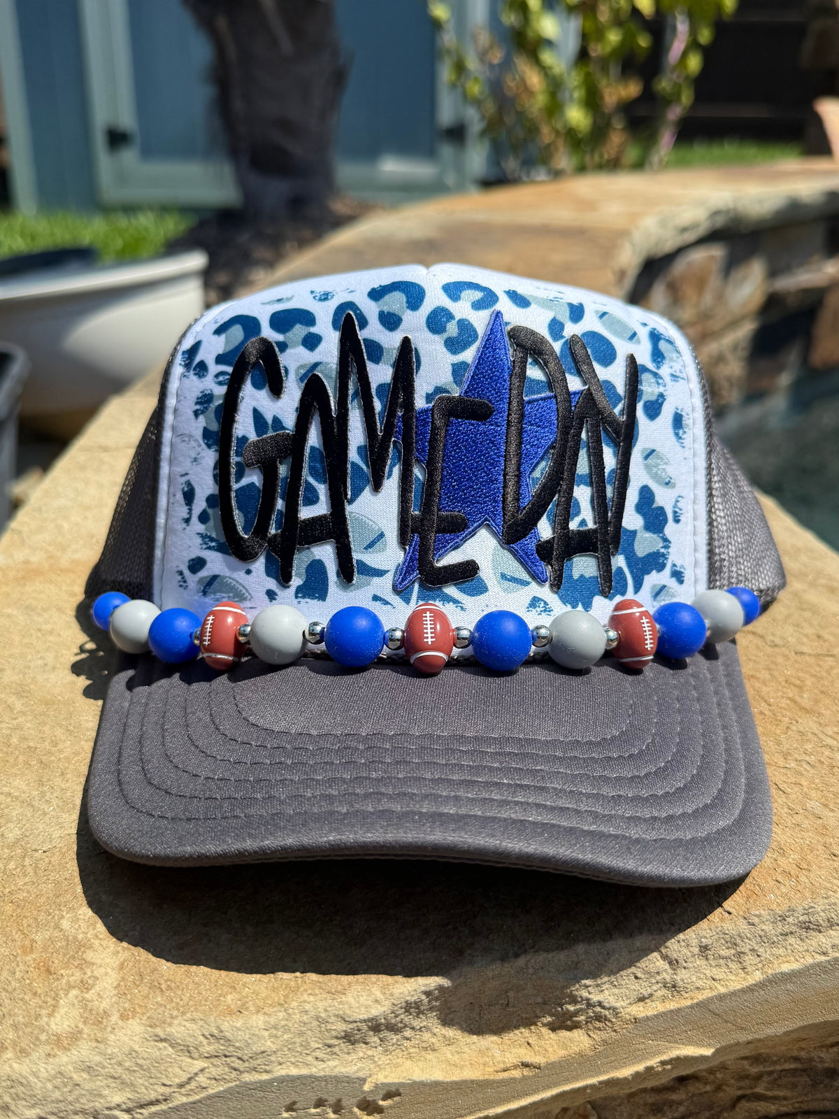 Game Day (Blue & Gray) Cap
