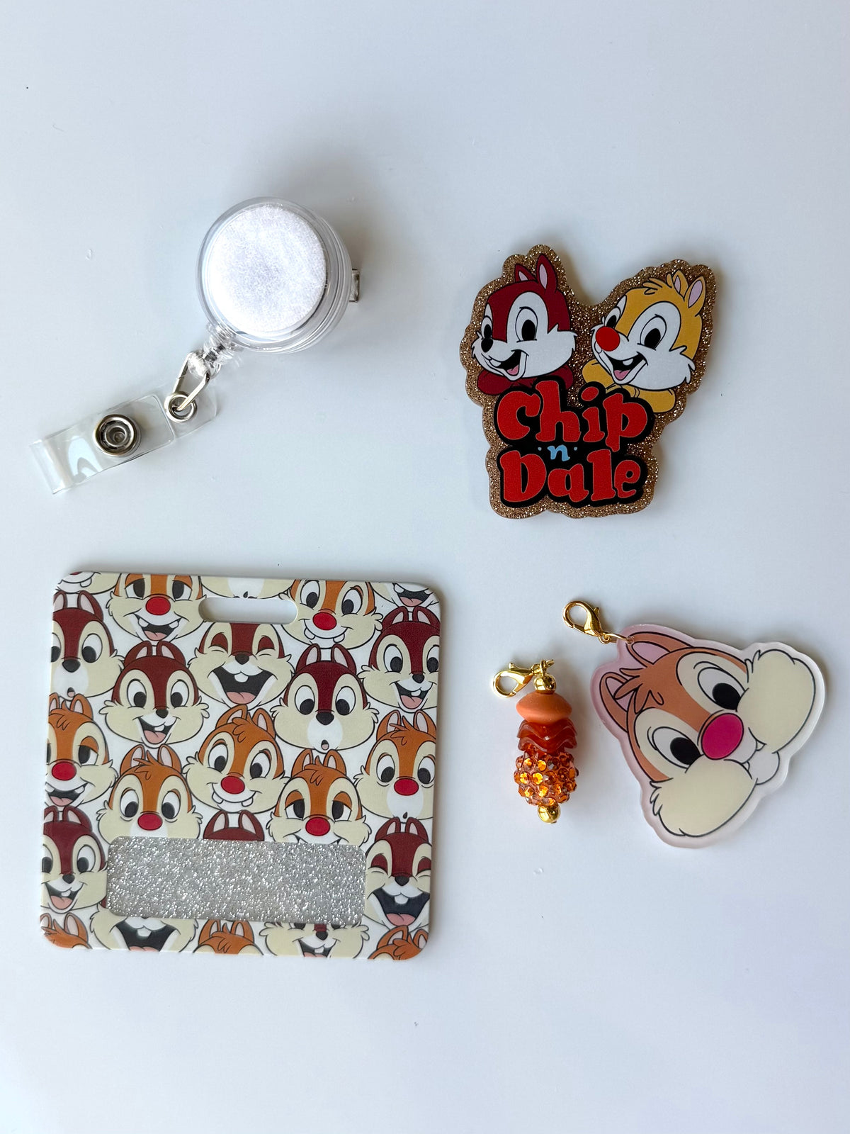 Chip n' Dale Interchangeable Badge Reel