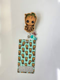 Groot Interchangeable Badge Reel Buddy