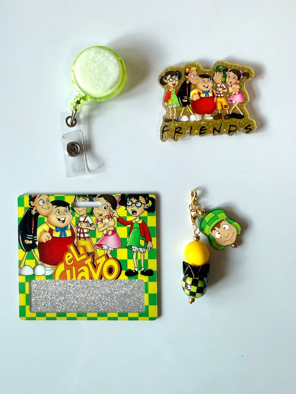 El Chavo Interchangeable Badge Reel Buddy