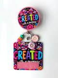Autism Awareness Interchangeable Badge Reel Buddy