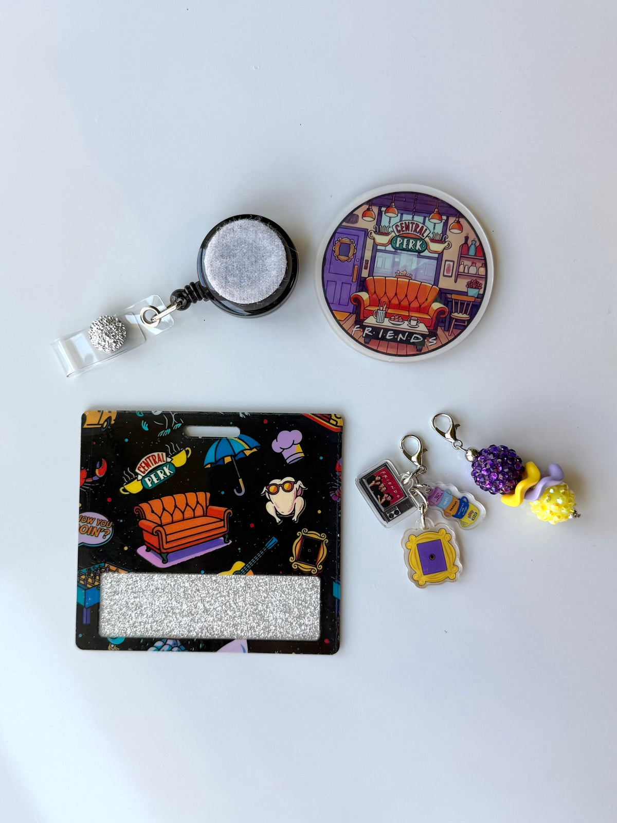Friends Interchangeable Badge Reel