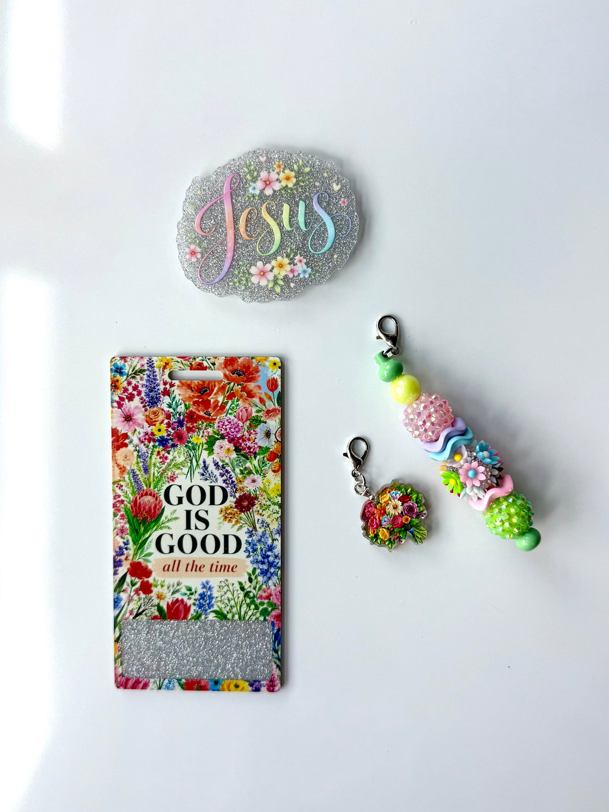 Jesus Interchangeable Badge Reel Buddy