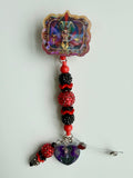 Villain Jaf Beaded Interchangeable Badge Reel