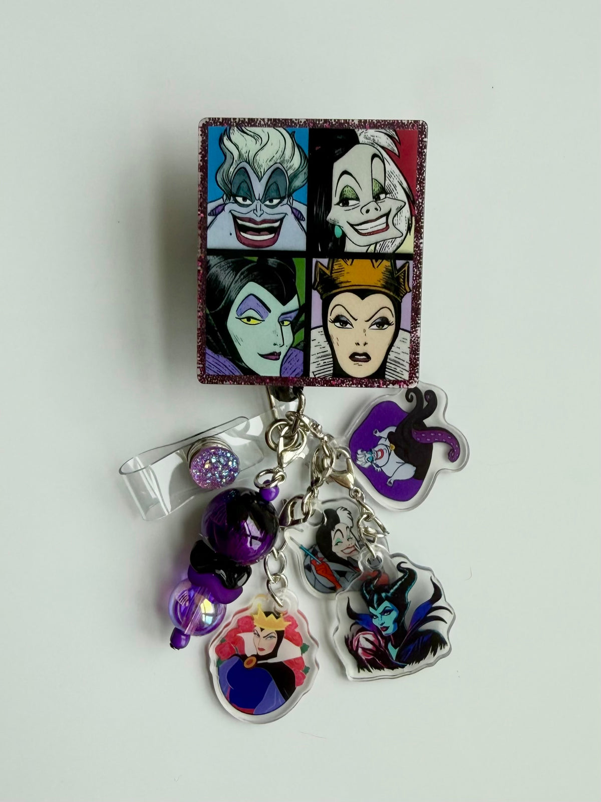 Villain Charm Interchangeable Badge Reel