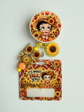 Betty Interchangeable Badge Reel