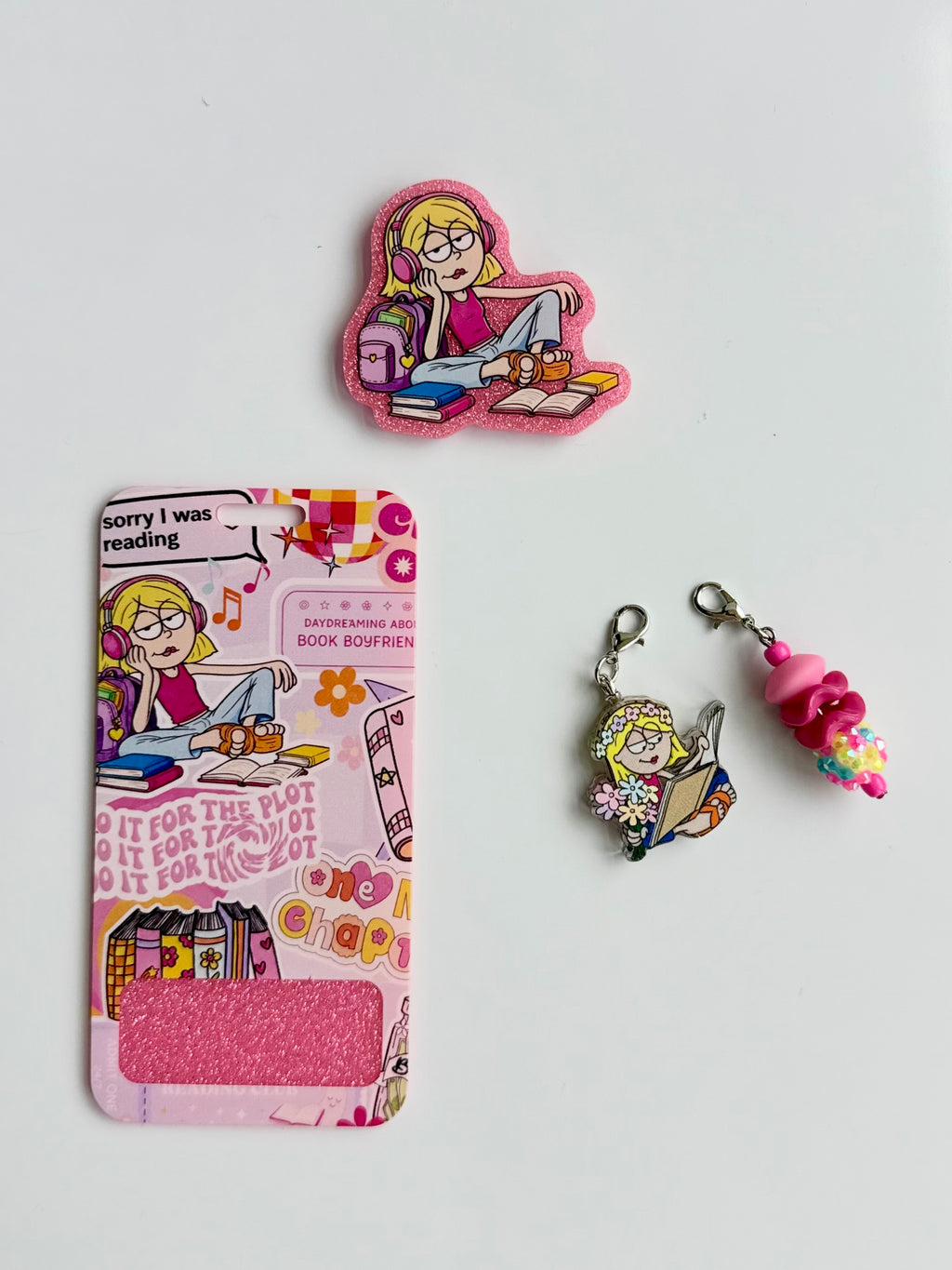 Lizzie Girl Interchangeable Badge Reel Buddy