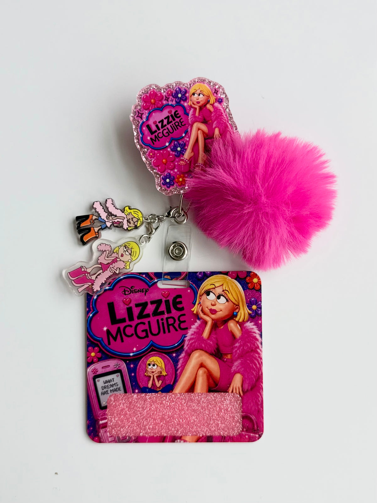 Lizzie Girl Interchangeable Badge Reel Buddy