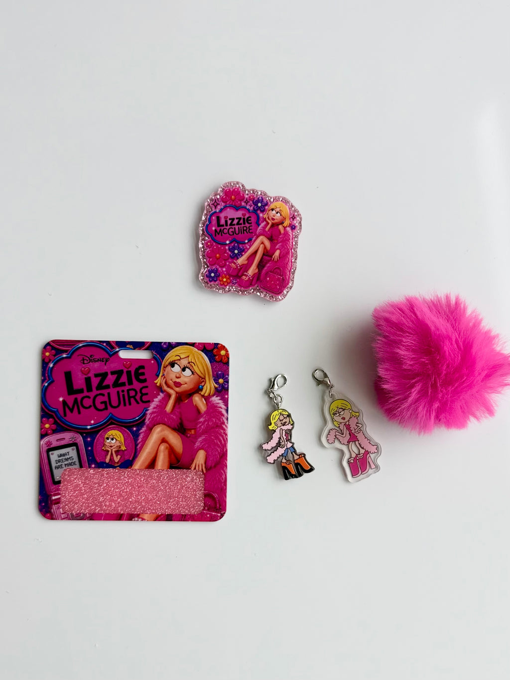 Lizzie Girl Interchangeable Badge Reel Buddy