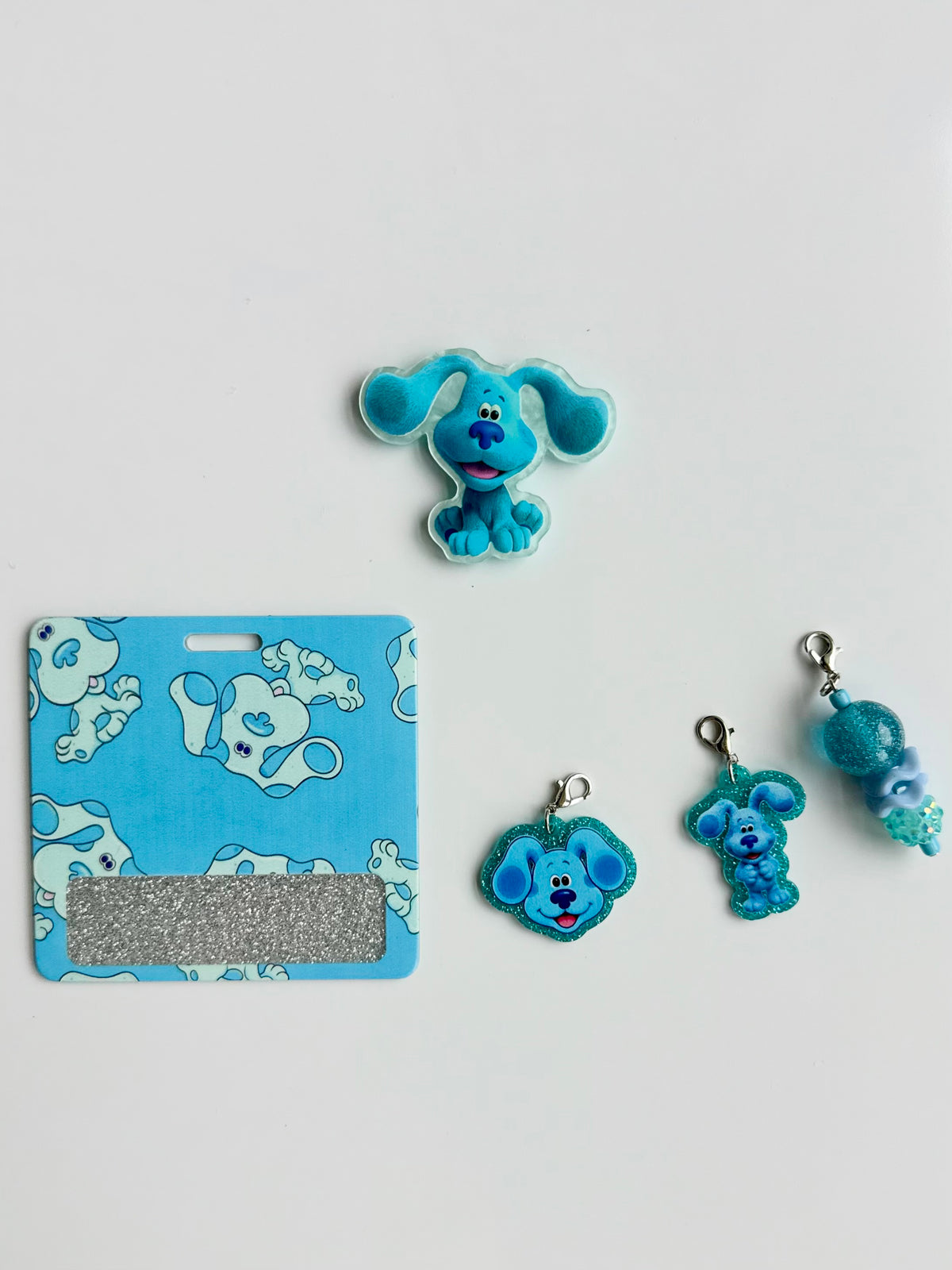 Blue Dog Interchangeable Badge Reel Buddy