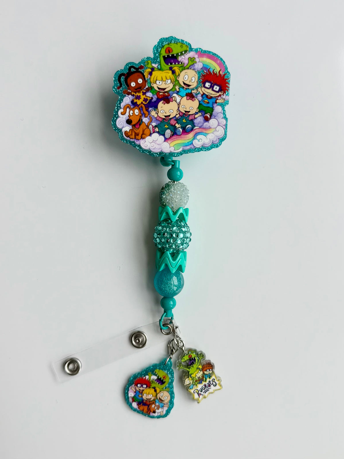 90s Babies Beaded Interchangeable Badge Reel