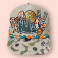 Tan Camo Hunting Scene Trucker Hat