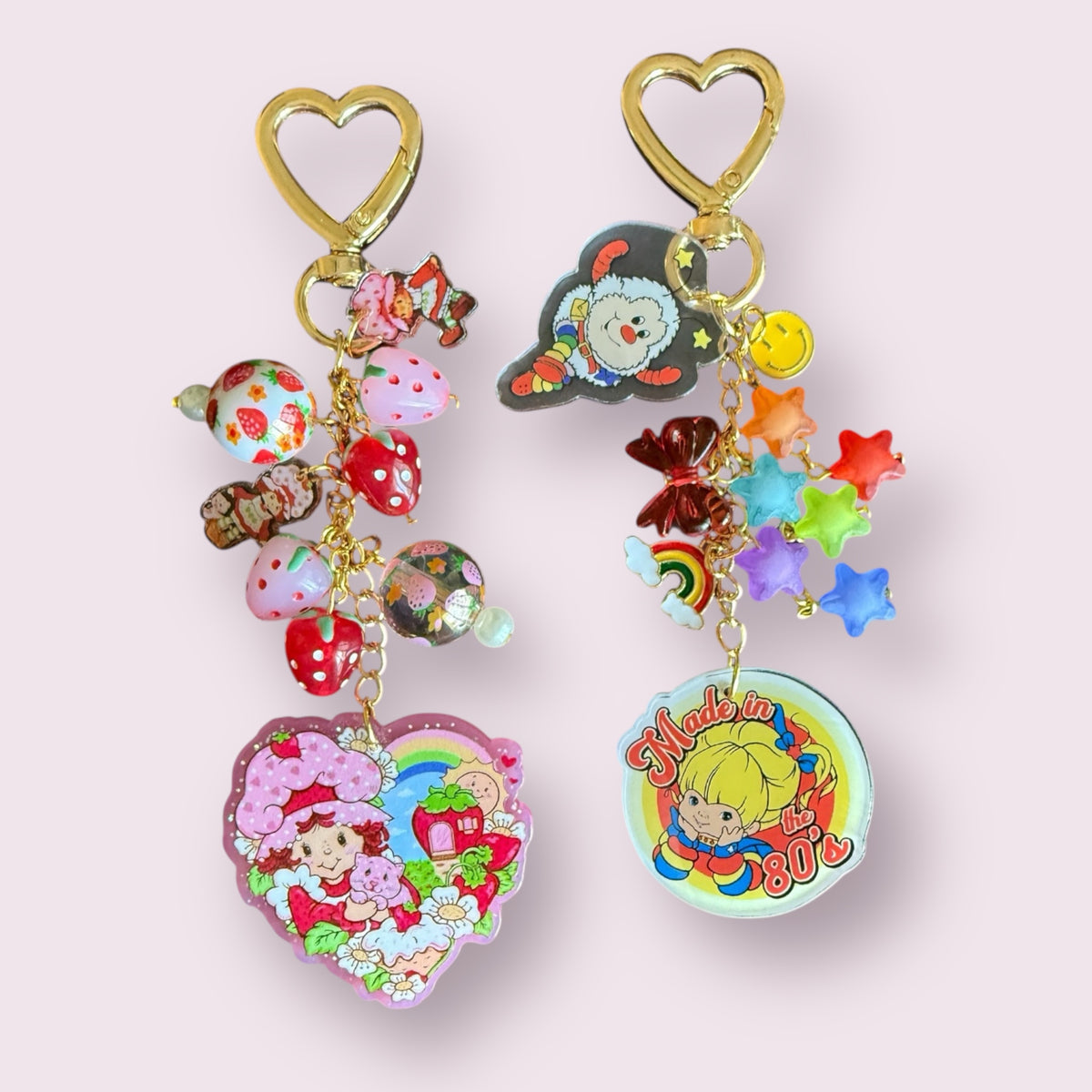Rainbow Bright Bag Charm